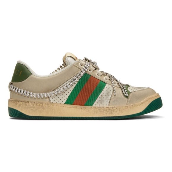 $1590 Gucci screener sneakers size 5.5/35.5 - Picture 1 of 6